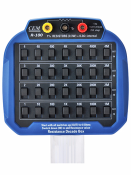 เครื่องมัลติมิเตอร์แบบดิจิตอล cem r-100  
